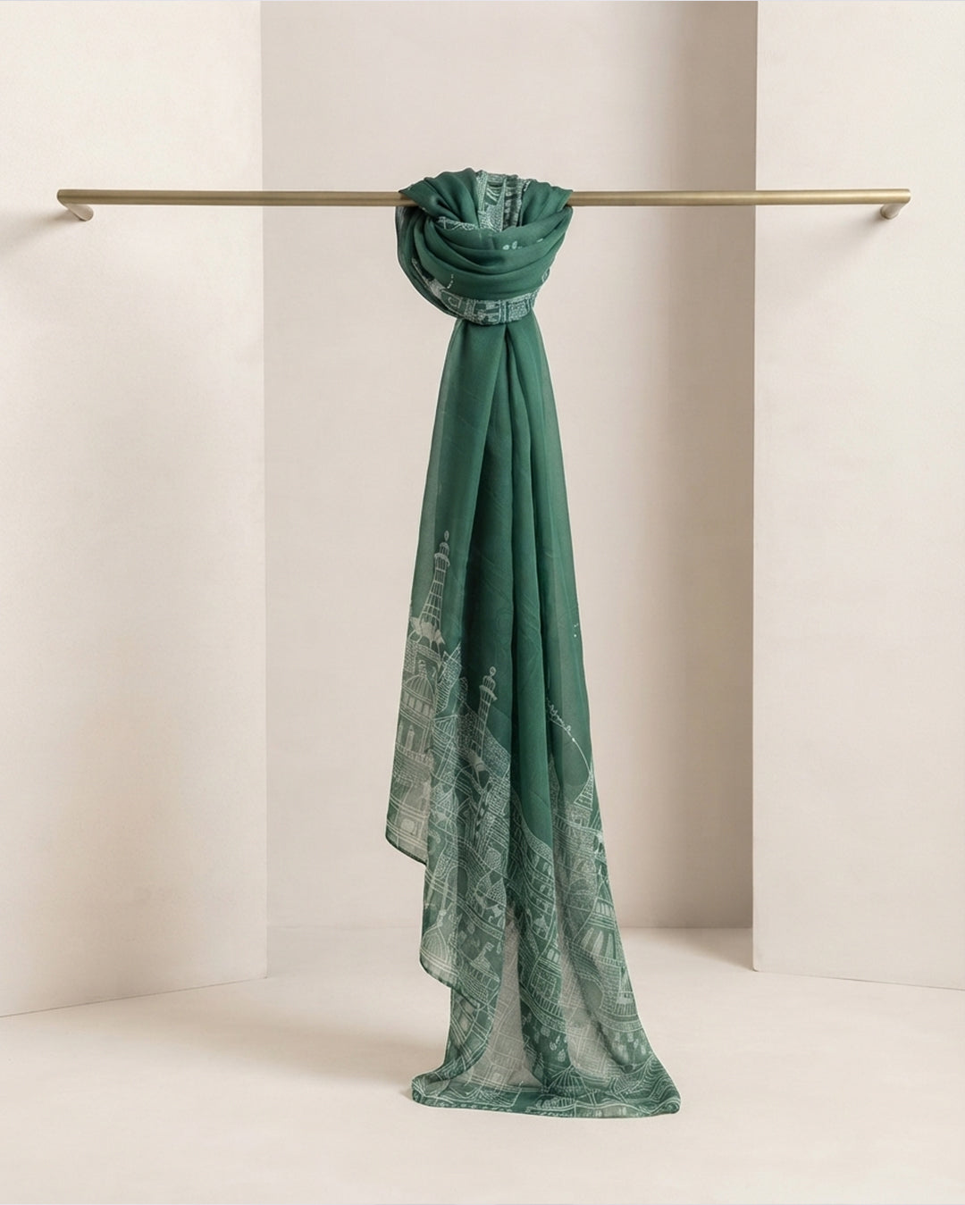 LDS-7296B AZAADI SERIES PRINTED DUPATTA