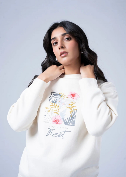 SWEATSHIRT KNITTED STONE - LDS-A1783