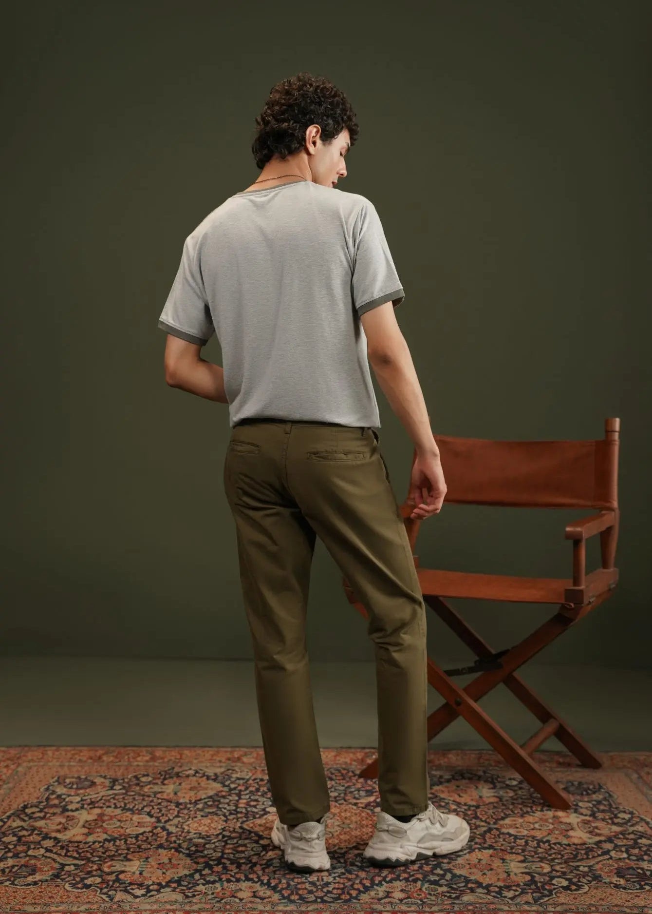 CHINO PANT OLIVE - GTS-6402