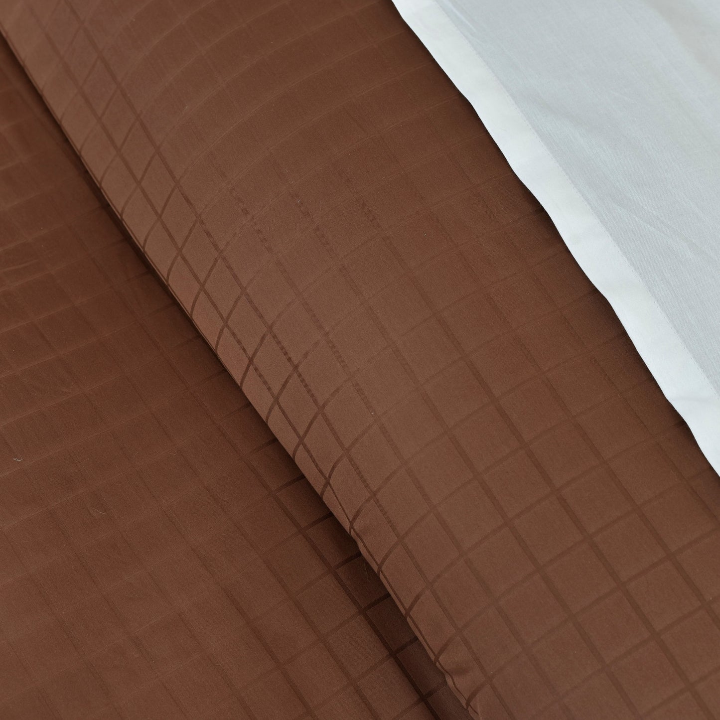 7 PCS DUVET COVER SET MOCCA-25N