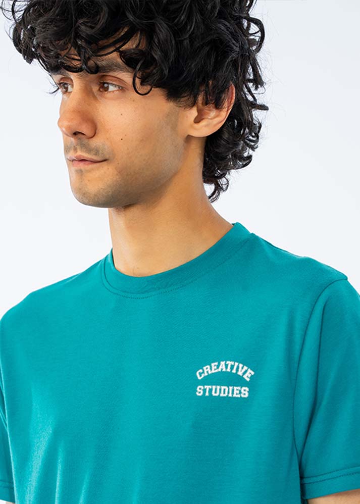 T-SHIRT TURQUOISE - GTS-B4345