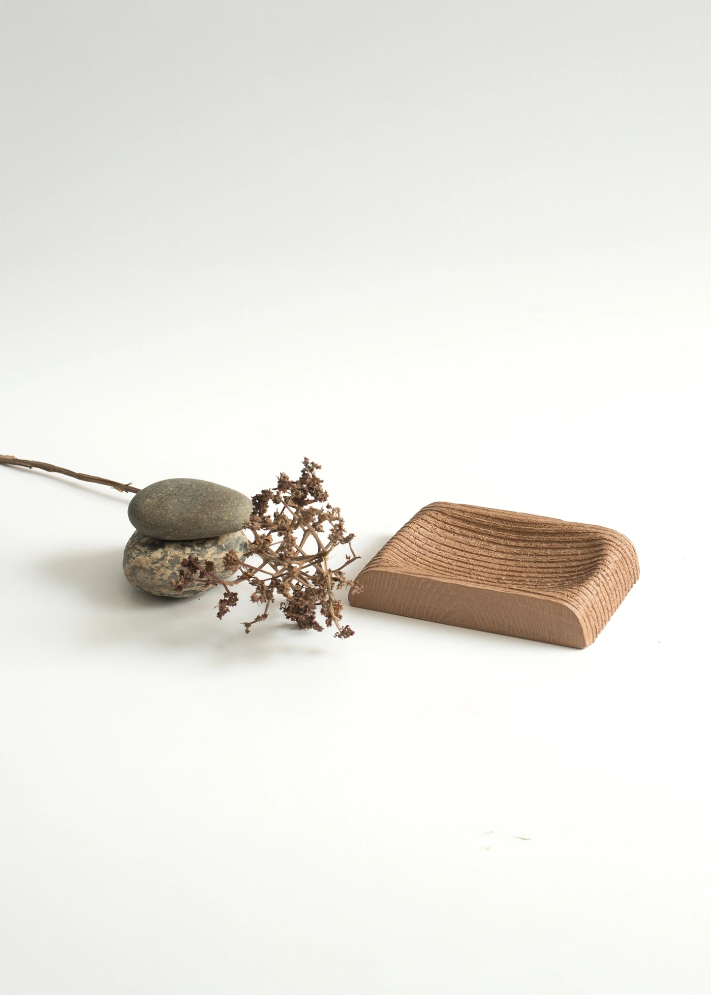 SOAP DISH BROWN - SKYSD-014