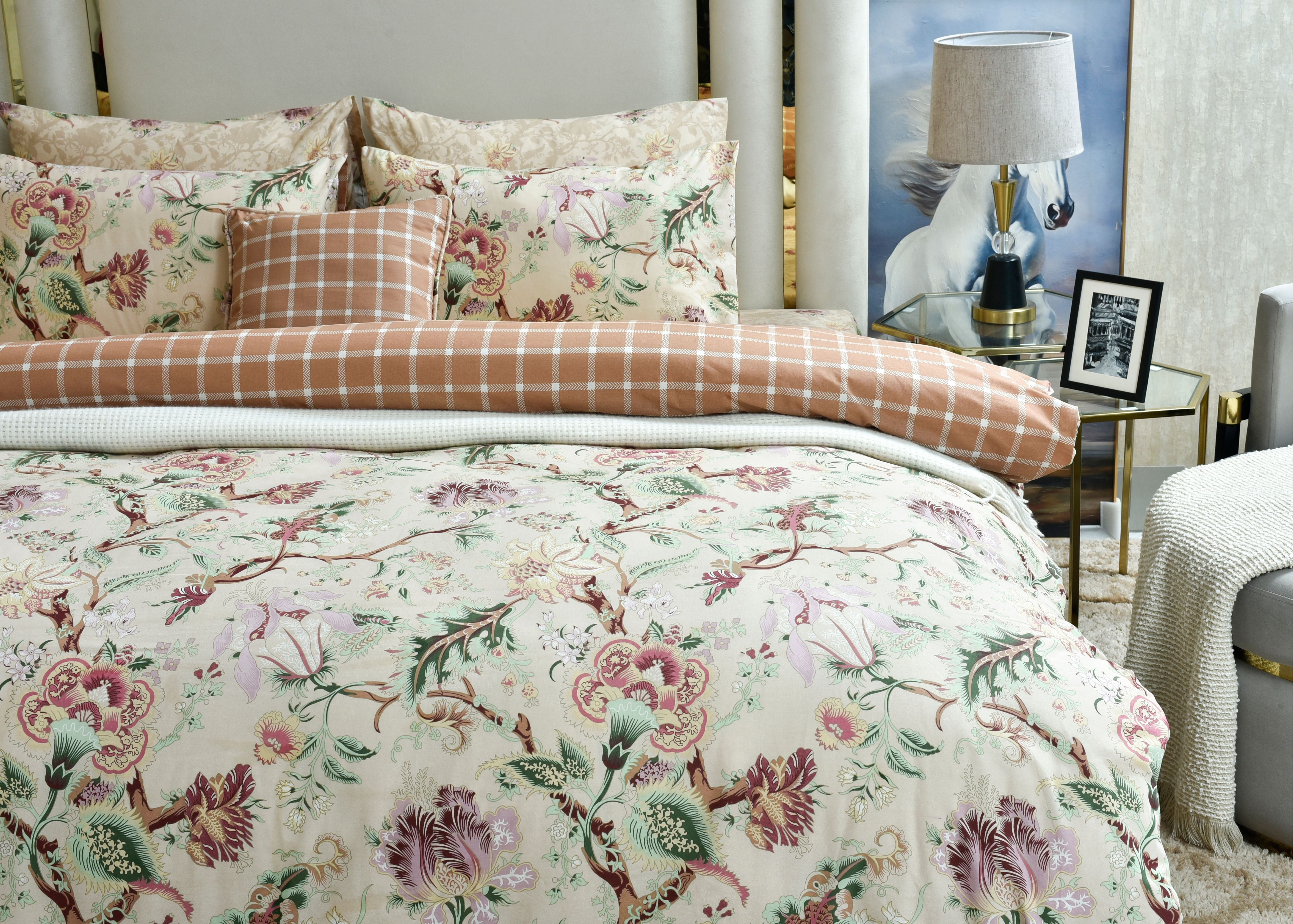 Quilt Cover Crimson | ChenOne Home Textile