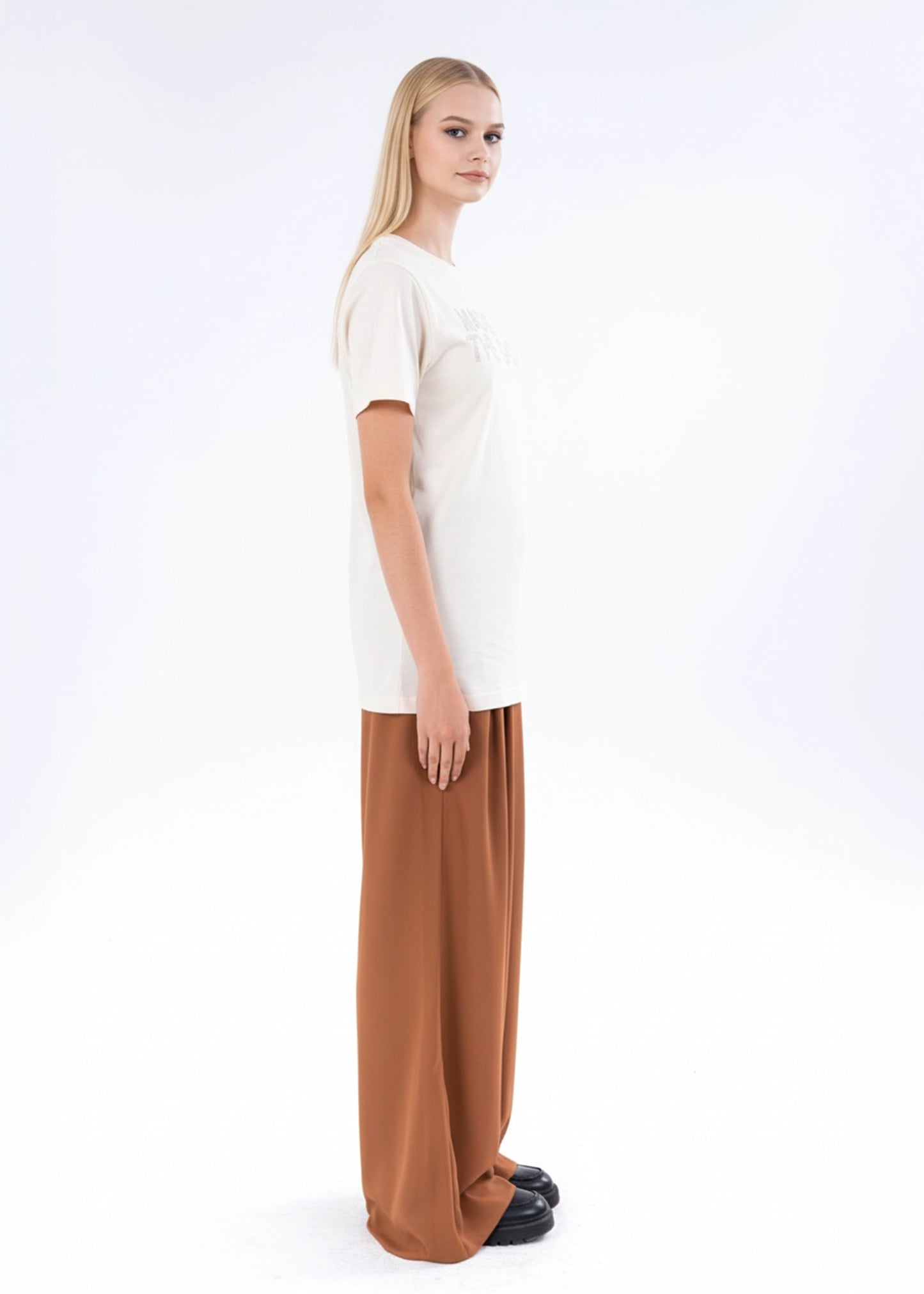 KNITTED TOP STONE LDS-A1793