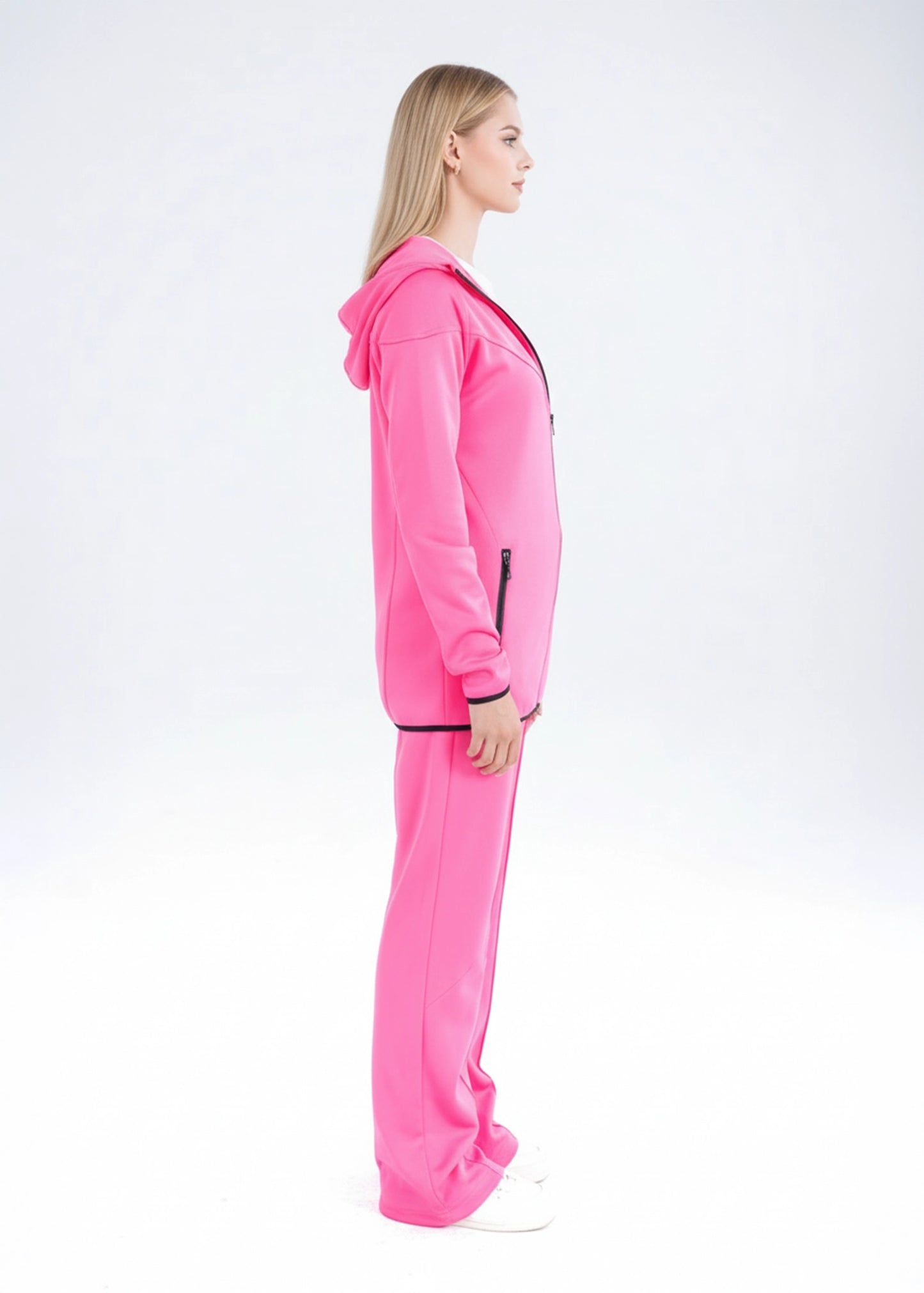 JOGGING SUIT PINK LDS-A1805