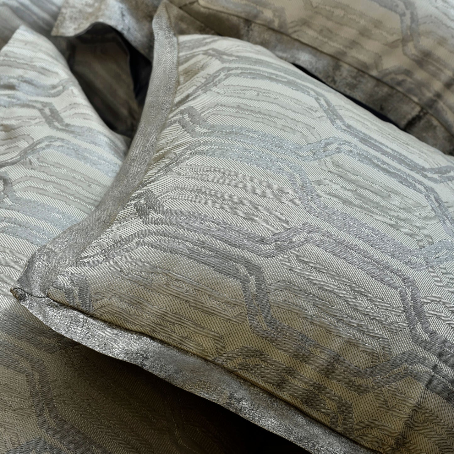 8 PCS DUVET COVER SET CHARCOAL-25