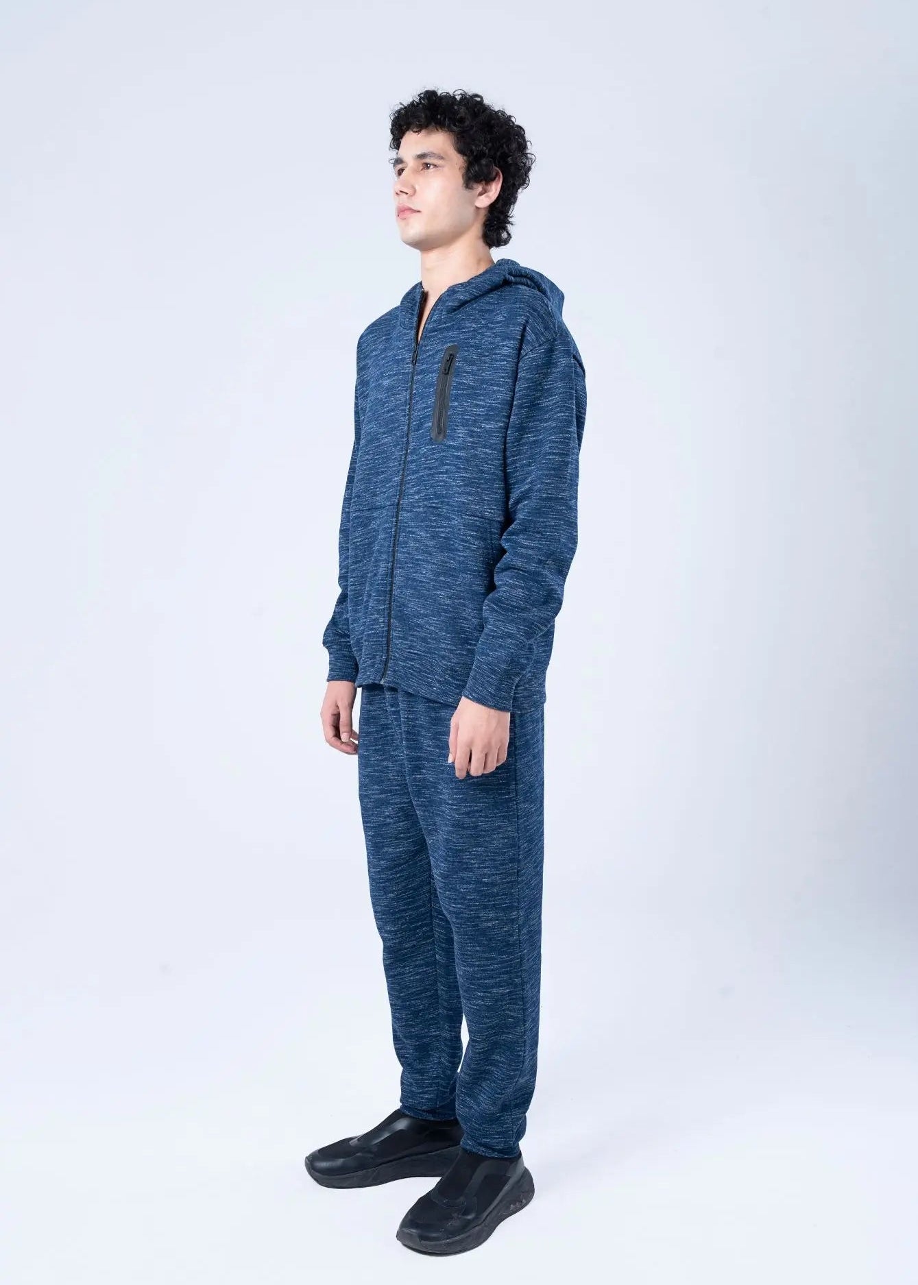 PULL OVER HOODIE BLUE - GTS-B4280