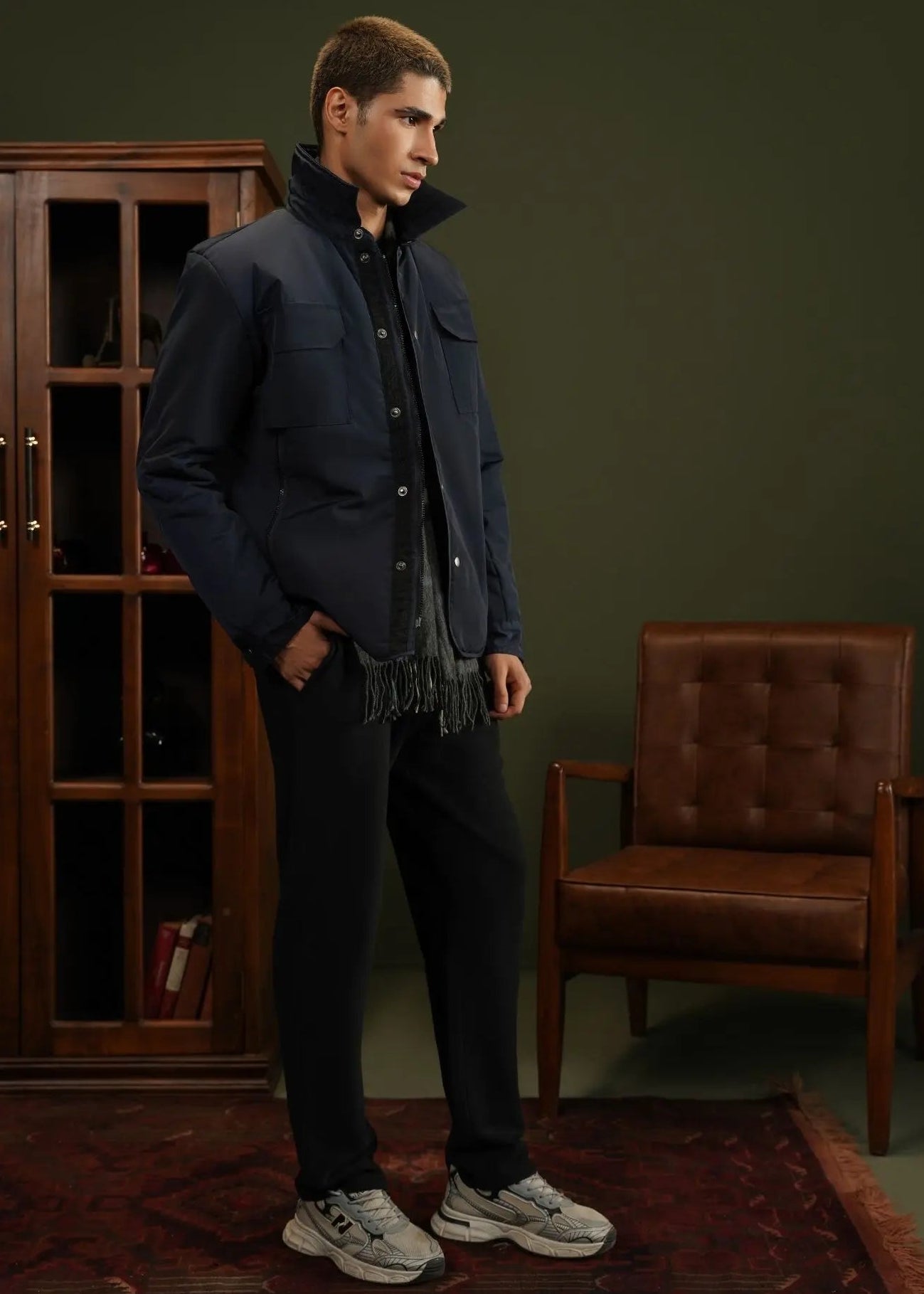 MEMORY JACKET NAVY - GTS-6392