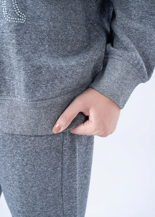 PULL ON TROUSER GREY - LT-A-1616