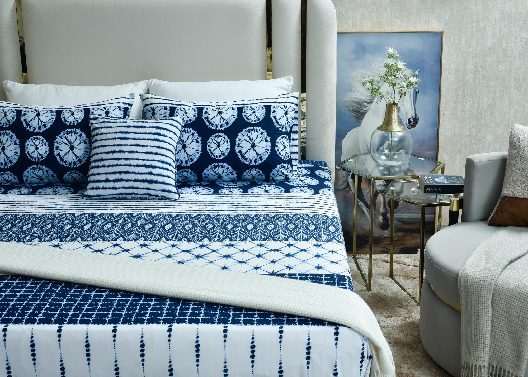 Pillow Covers Blue Charm | ChenOne Home Textile