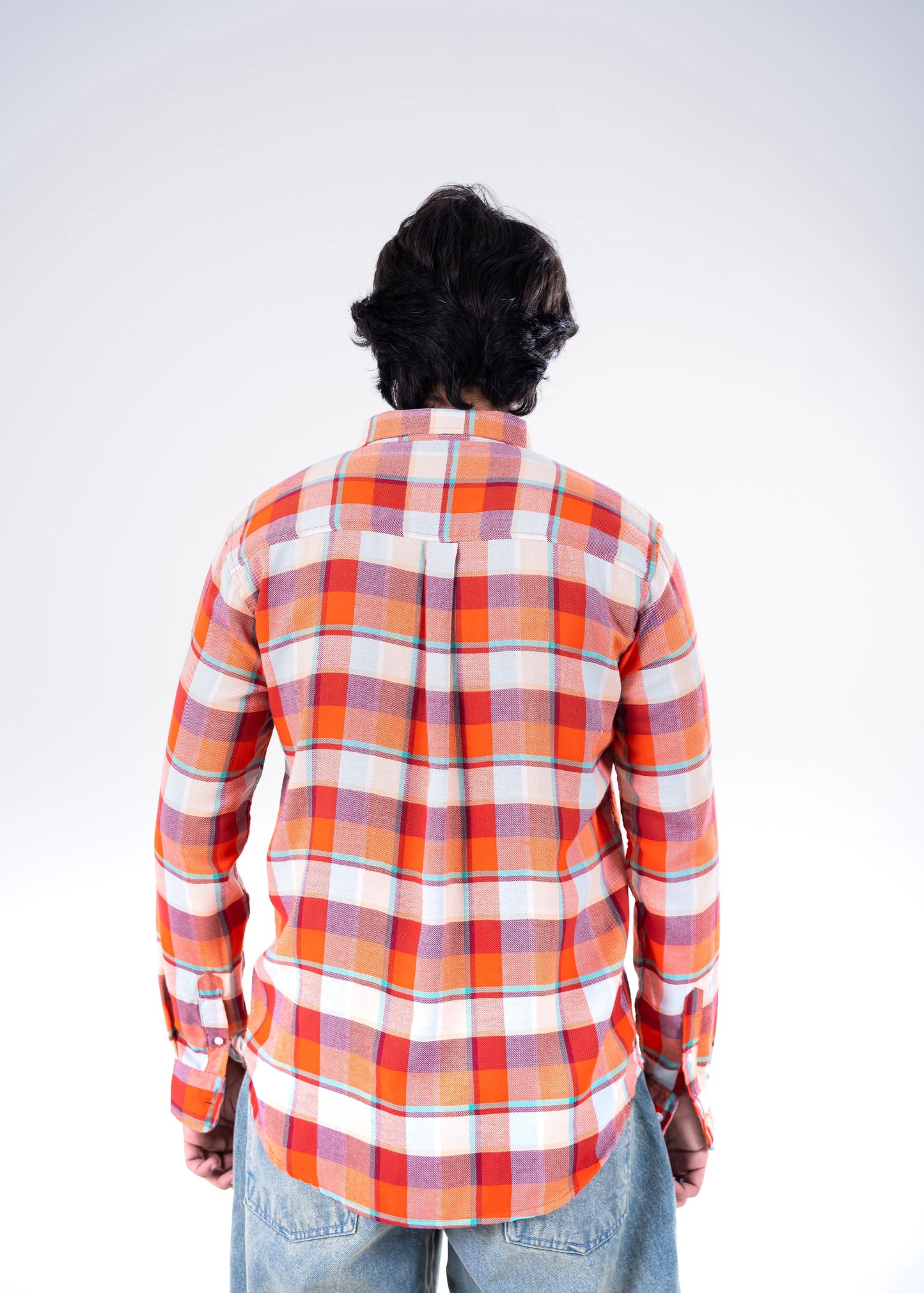 CASUAL SHIRT ORANGE GTS-6467
