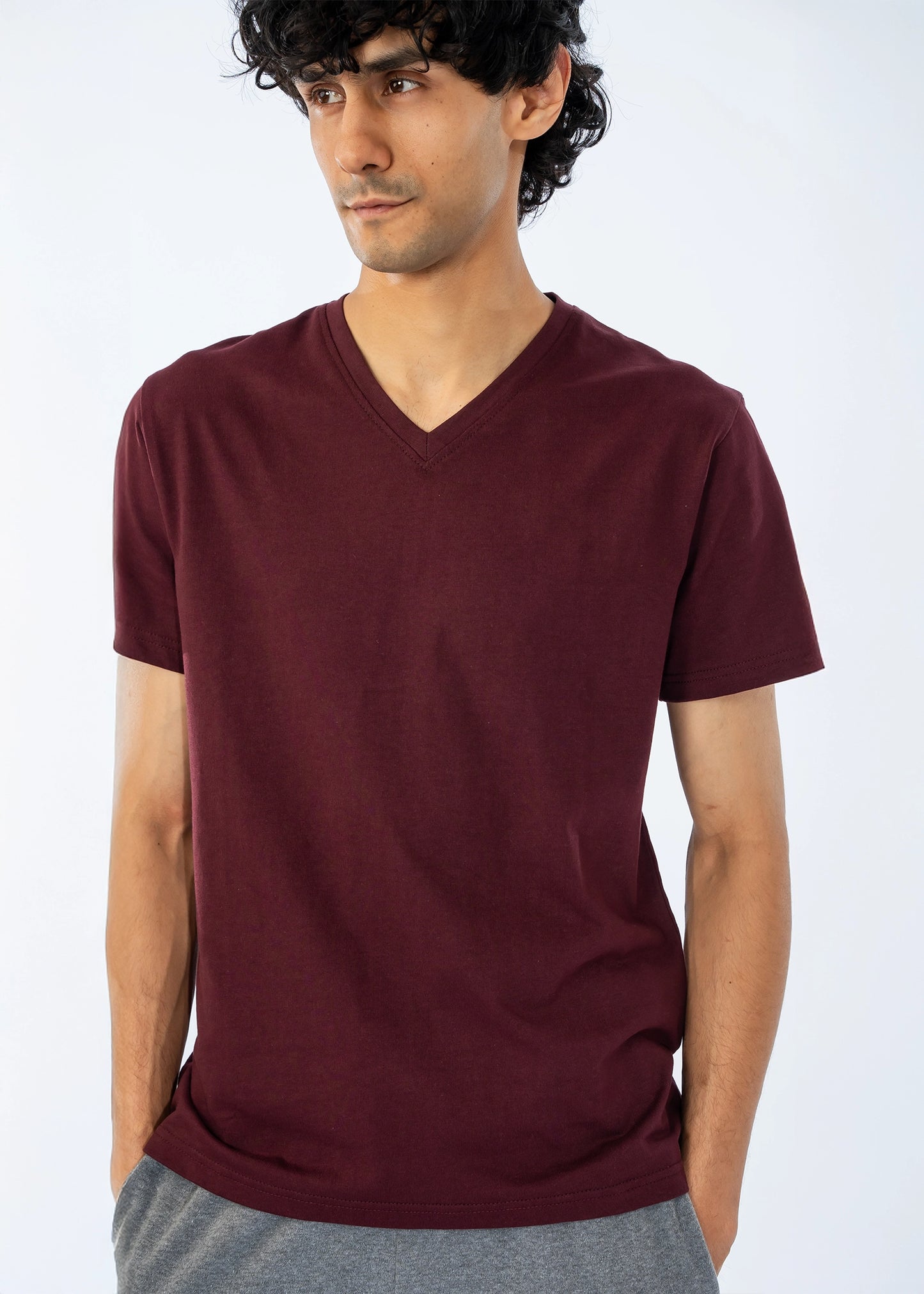 T-SHIRT MAROON - GTS-B4339