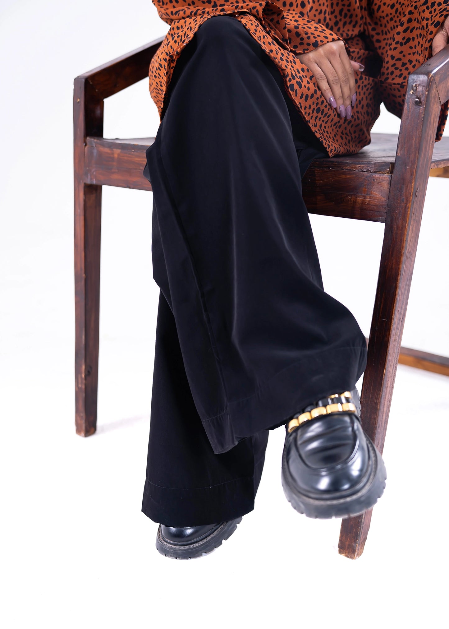 PULL ON TROUSER BLACK LT-1132