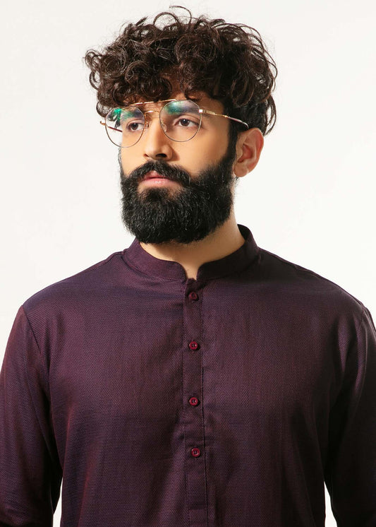 Picture of GTS-6342 FASHION KURTA PURPLE - Chenone Official - Online Shopping