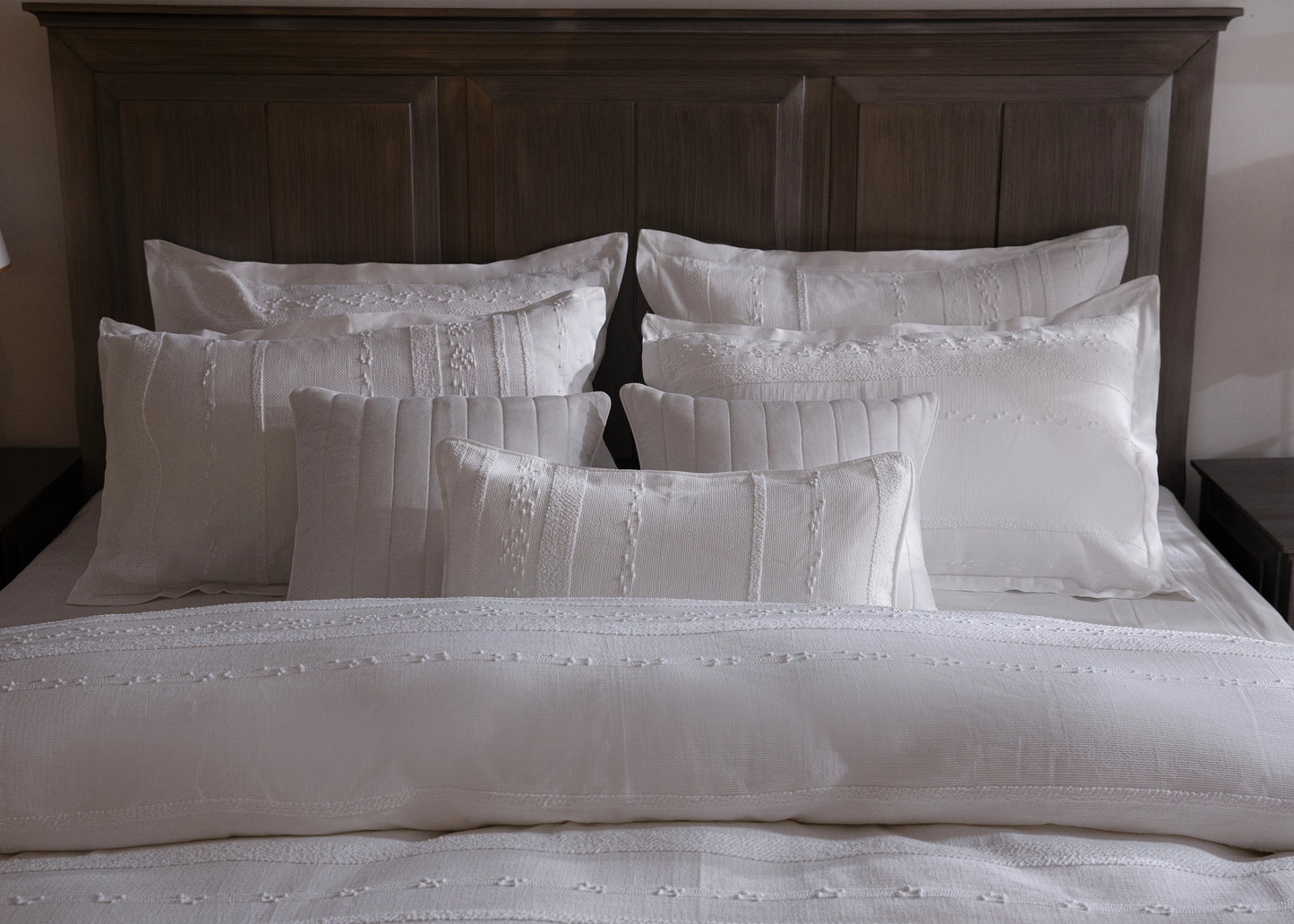 9 PCS DUVET COVER SET PRESTIGE-26 WHITE