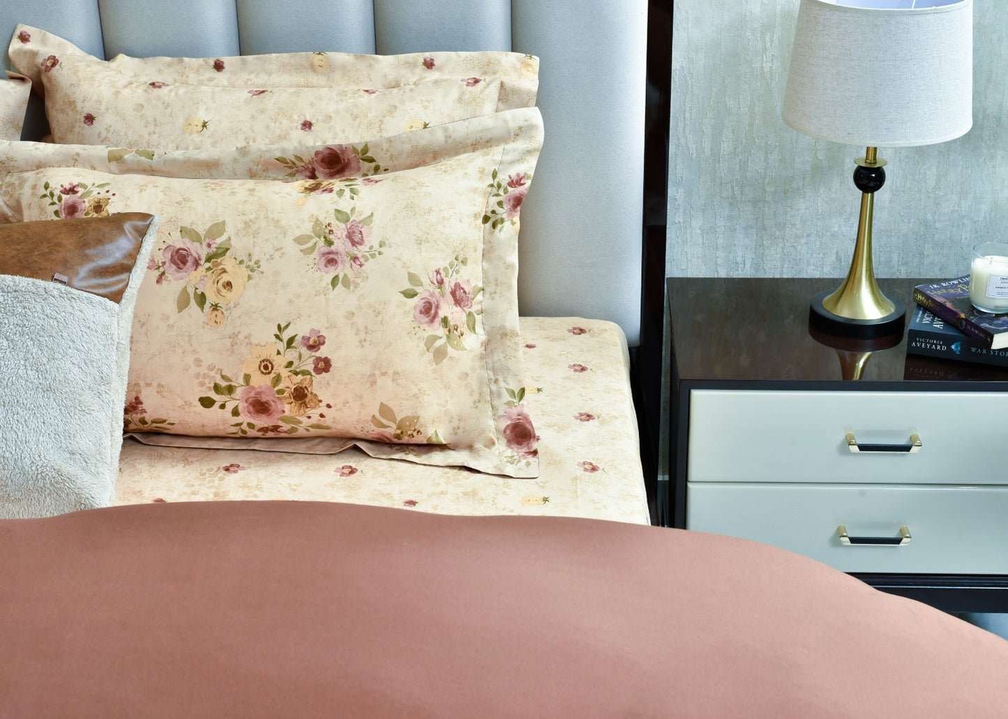 BED SHEET MAIN VERSION GOLDEN ORCHID-26N