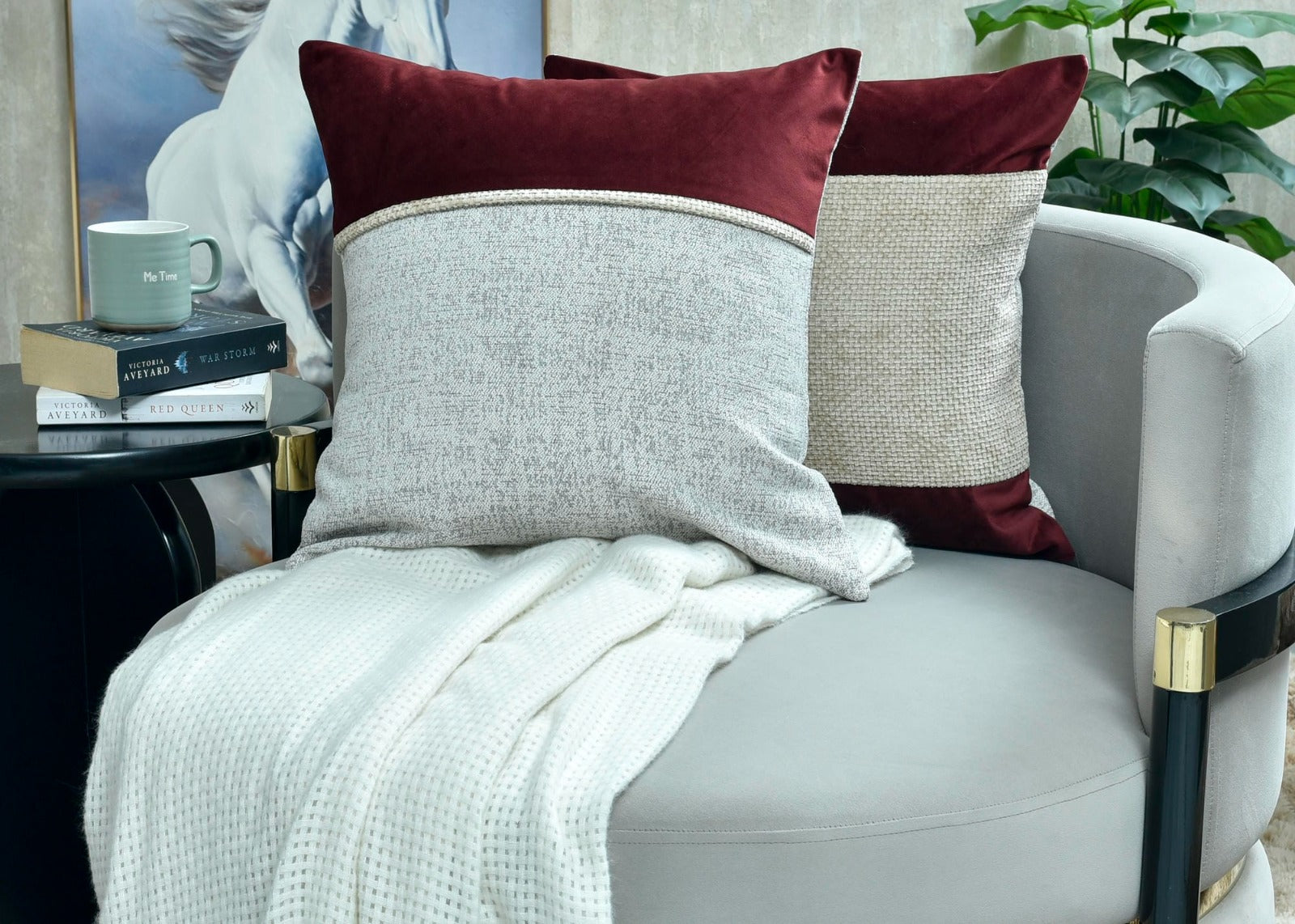 Filled Cushion 18x18" Marigold | ChenOne Home Textile