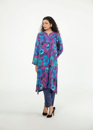 Picture of LDS-6957 2 PCS SUIT (S/T) BLUE - Chenone Official - Online Shopping