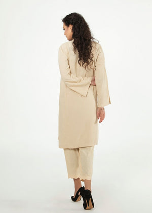 Picture of LDS-6972 CASUAL SHIRT CREAM - Chenone Official - Online Shopping