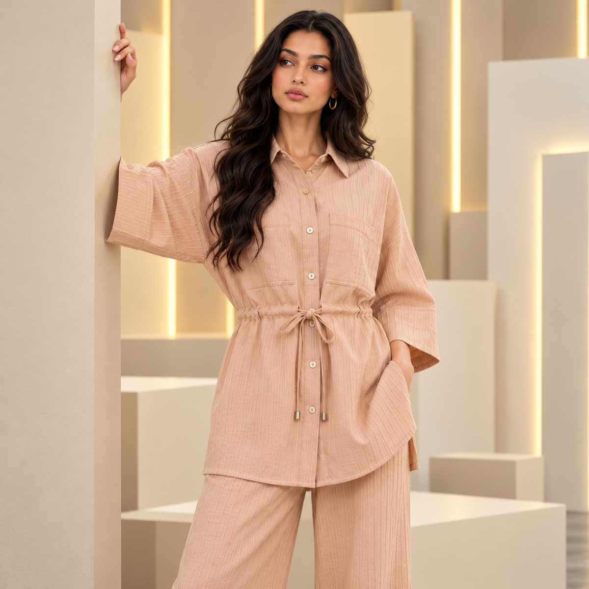 Women's winter Co-ord set Skin