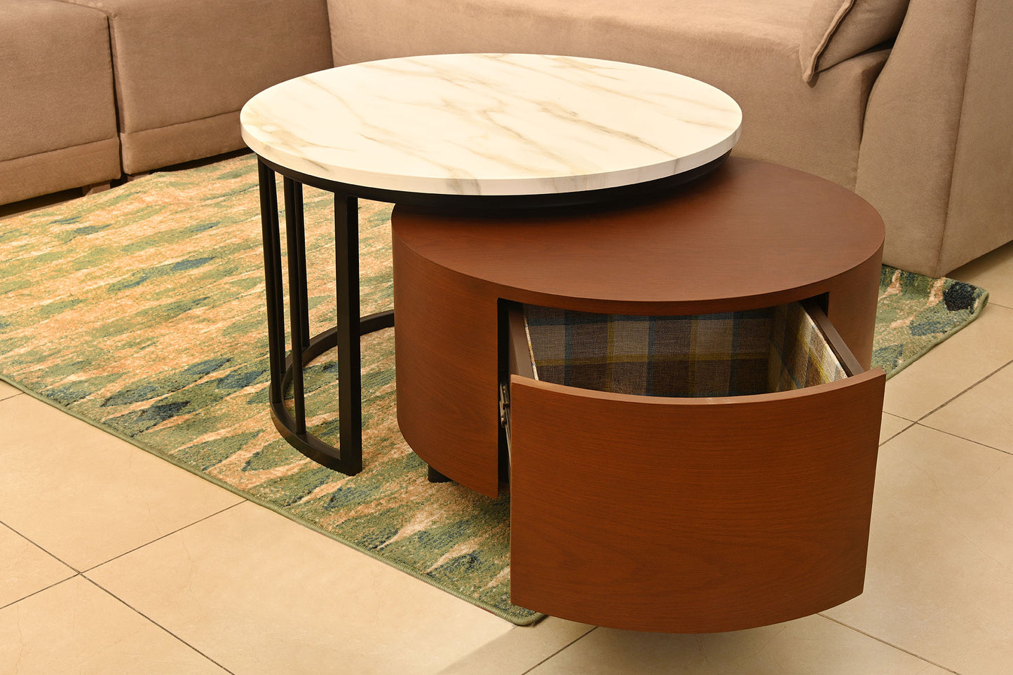 Picture of JUTE COFFEE TABLE - Chenone Official - Online Shopping