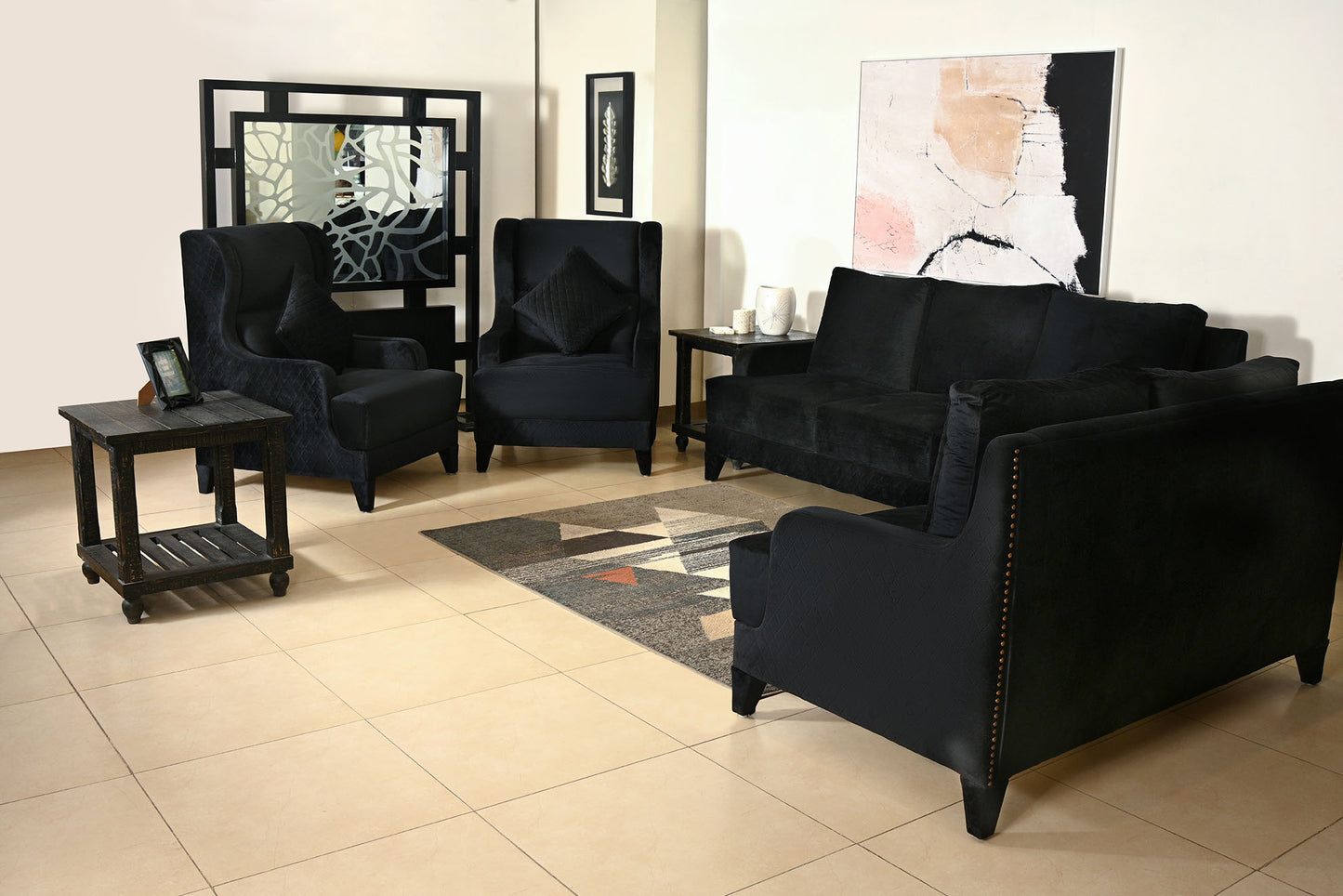 Picture of JUTE 7 SEATER SOFA SET - Chenone Official - Online Shopping