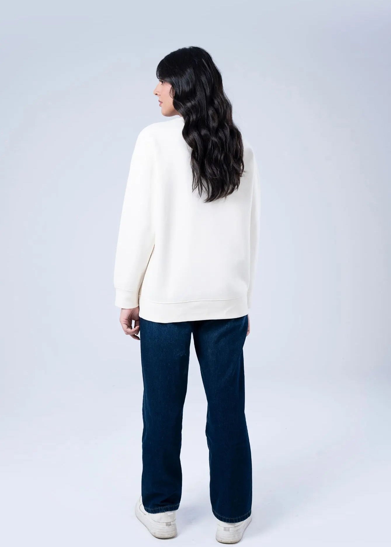 SWEATSHIRT KNITTED STONE - LDS-A1783