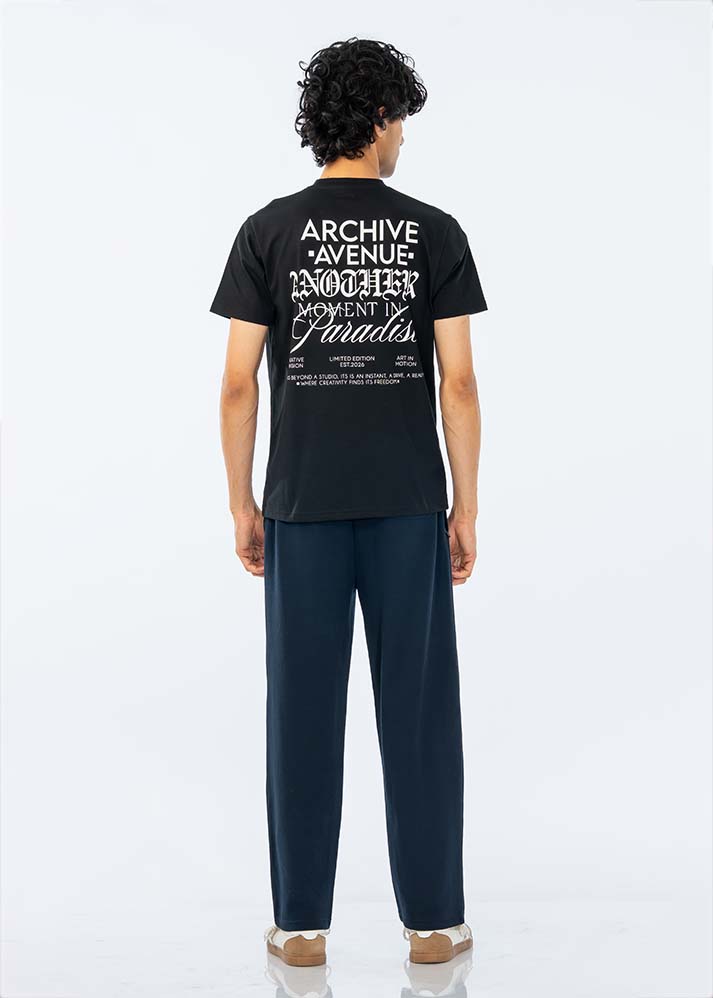 T-SHIRT BLACK - GTS-B4346