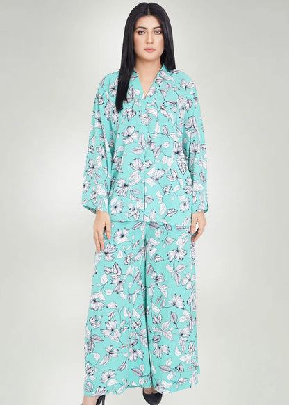 CO-ORD SET TURQUOISE - LDS-6883