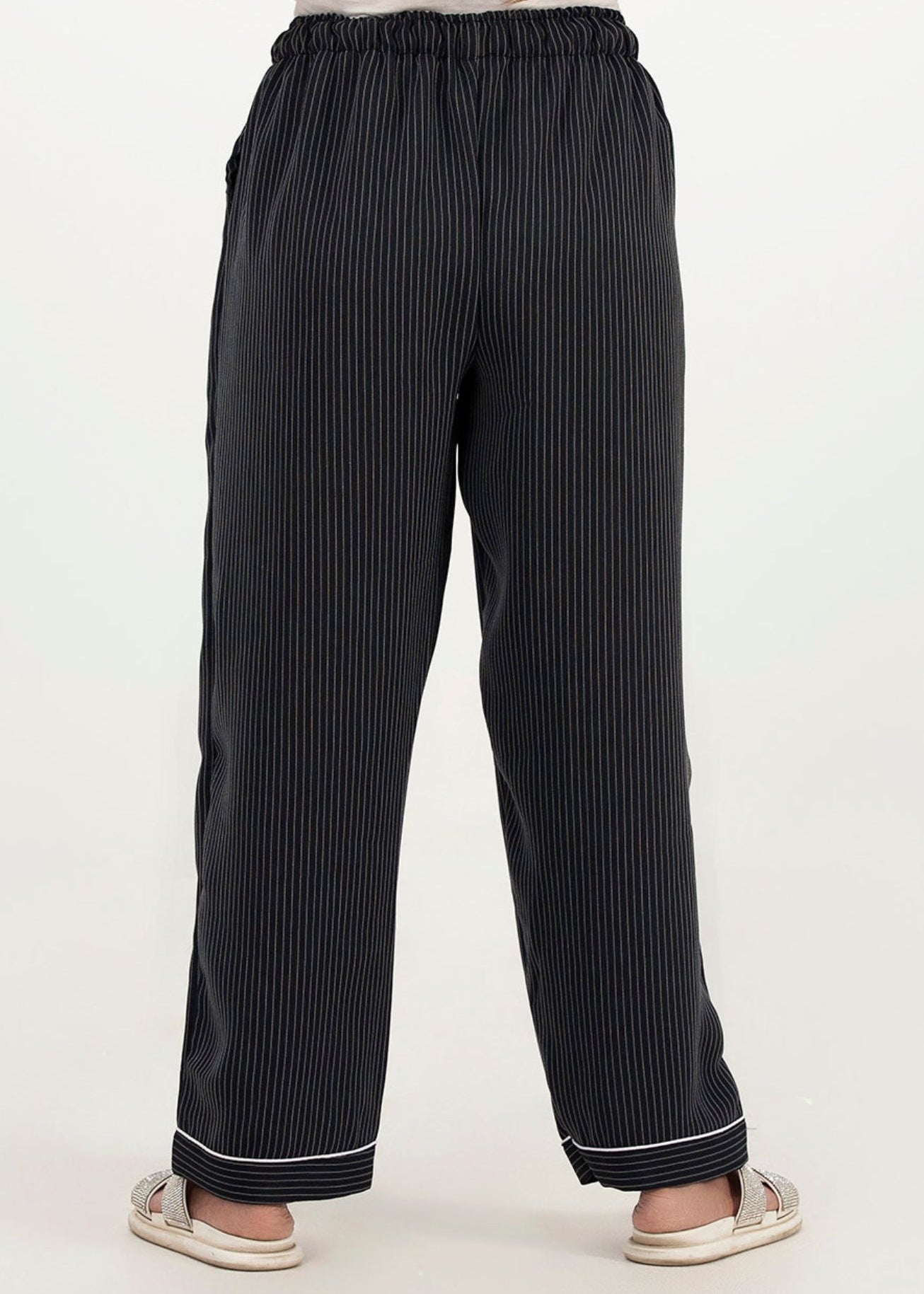 Picture of LT-1108 BLACK STRIPES TROUSER - Chenone Official - Online Shopping