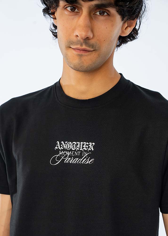 T-SHIRT BLACK - GTS-B4346