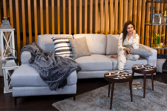 L-SHAPE SOFA SET - IHS039