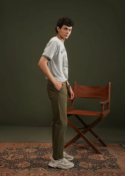 CHINO PANT OLIVE - GTS-6402
