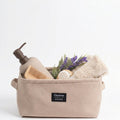 BEIGE STORAGE BASKET