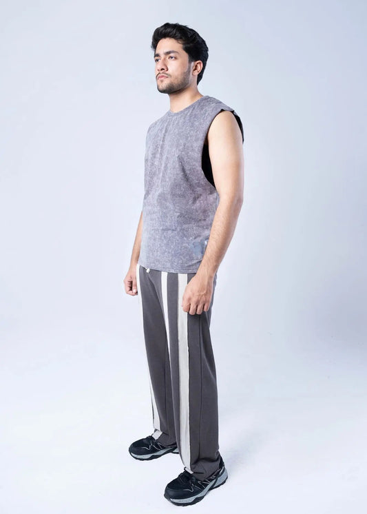 PULL ON TROUSER KNITTED STONE - GTS-B6472