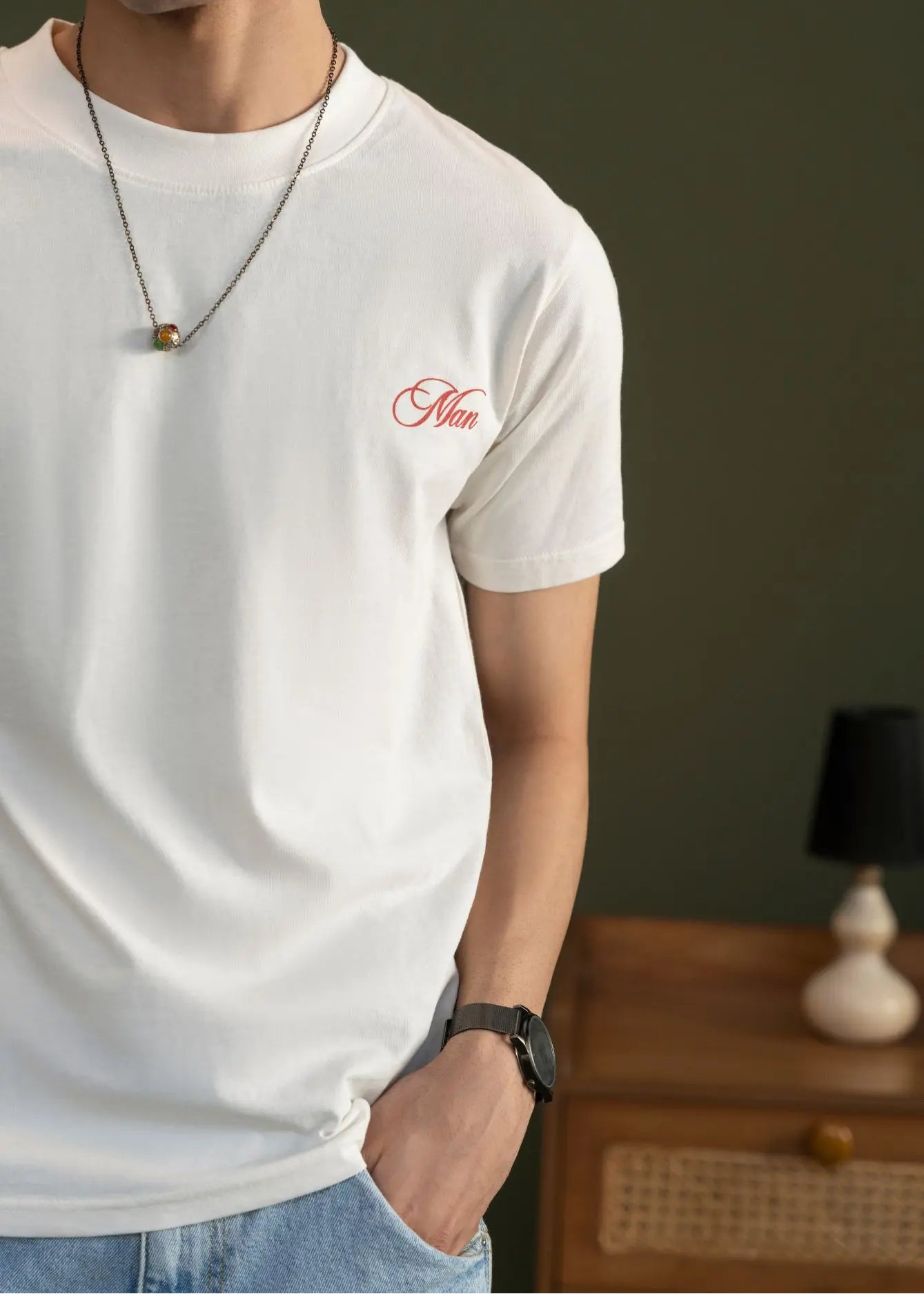 T-SHIRT OFF WHITE - GTS-B4291