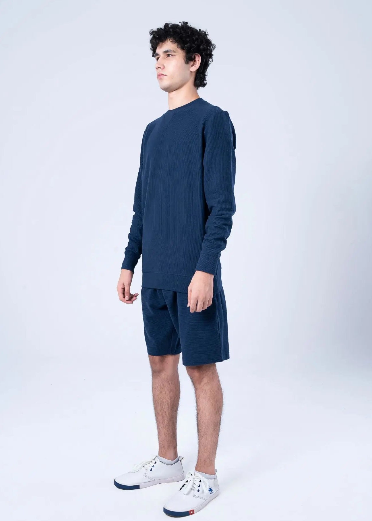 SWEAT SHIRT NAVY - GTS-B4287