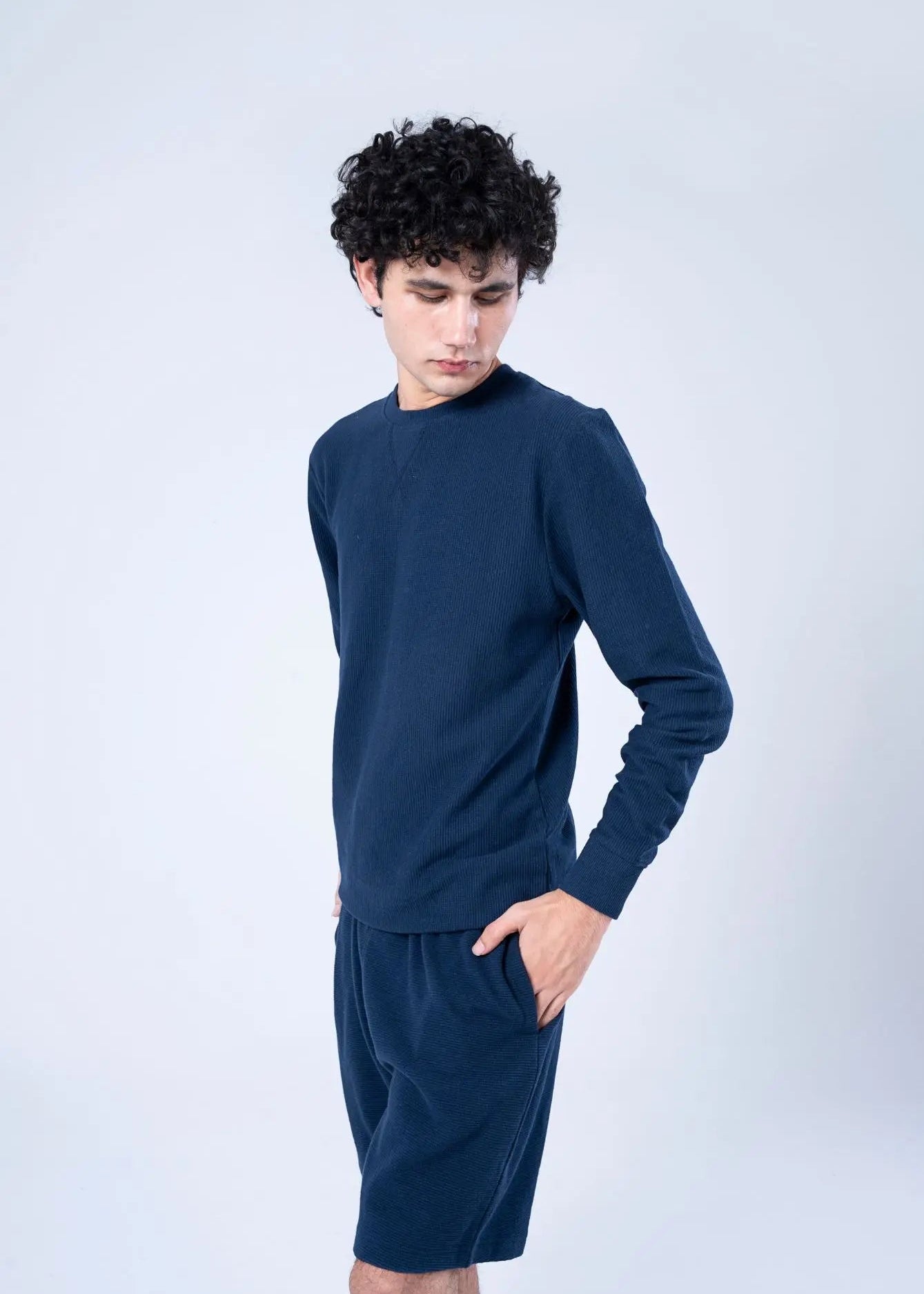 SWEAT SHIRT NAVY - GTS-B4287