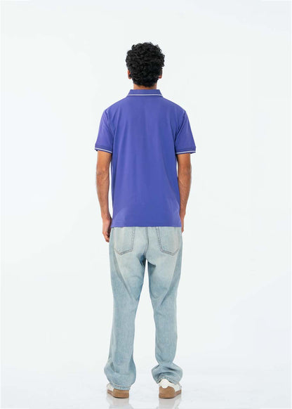POLO SHIRT PIQUE PURPLE - GTS-B4334