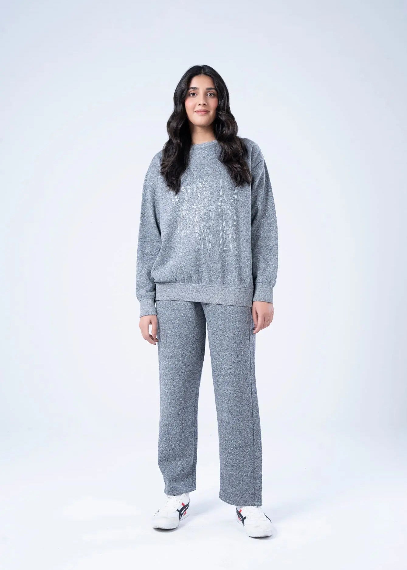 SWEATSHIRT HEALTHER GREY - LDS-A1785