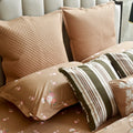 Eurosham Cover Quilted Coffee | ChenOne Home Textile