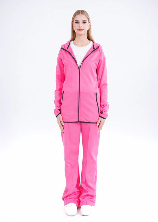 JOGGING SUIT PINK LDS-A1805