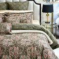 3 Pcs Bed Spread Set Olive | ChenOne Home Textile