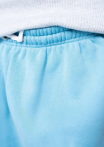 KNITTED CASUAL SHORT SKY BLUE - GTS-B4325