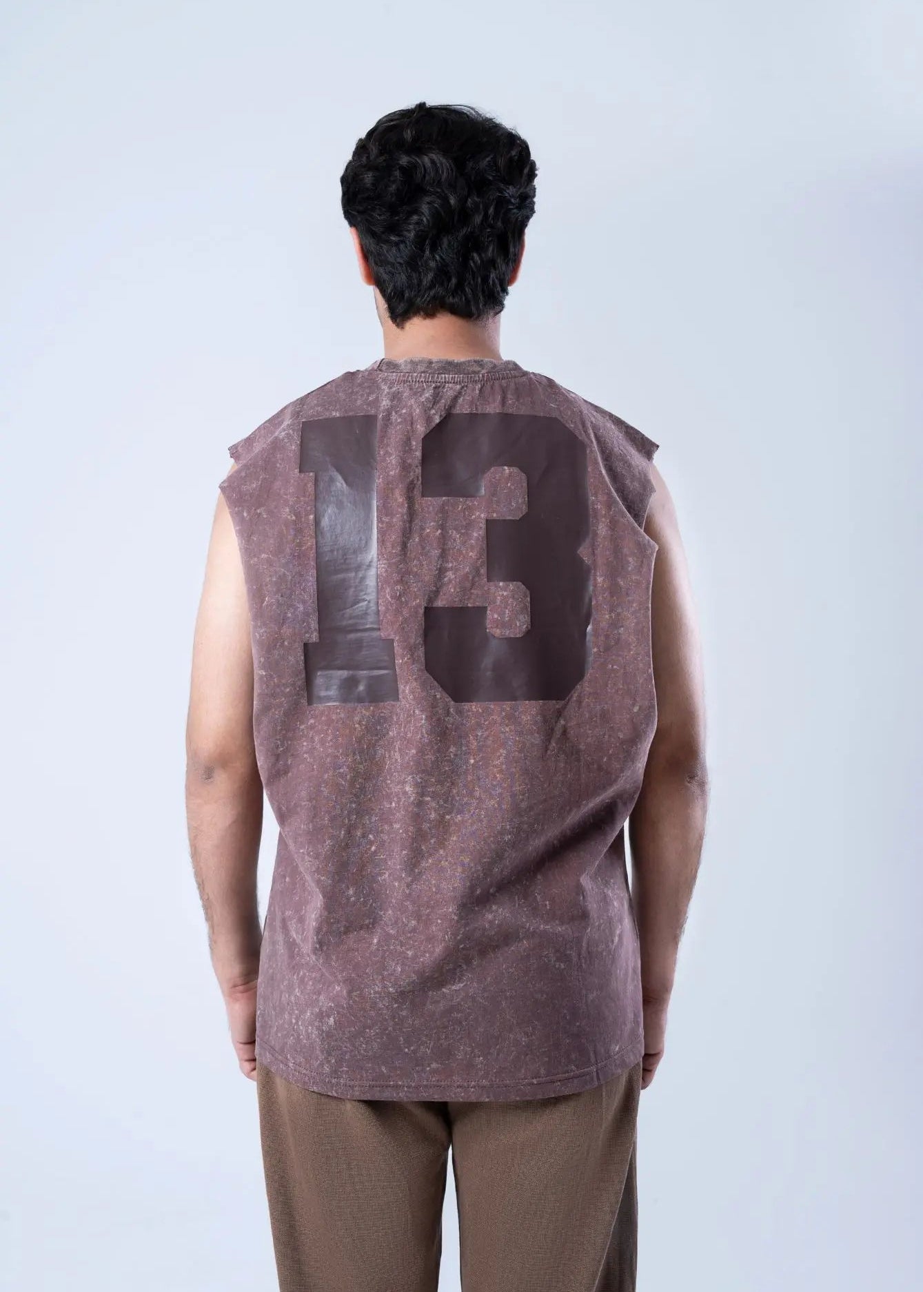 TANK TOP BROWN - GTS-B4327