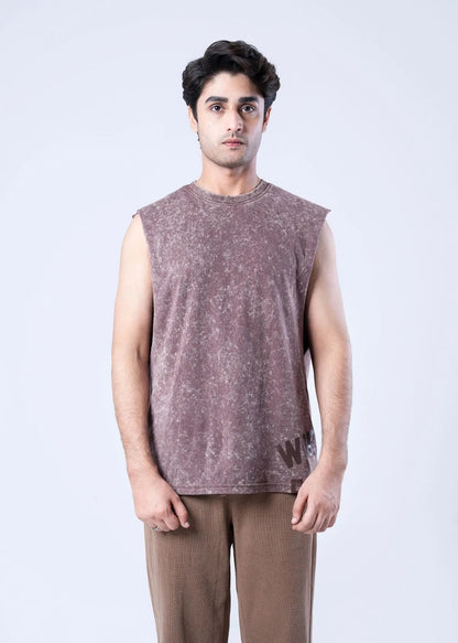 TANK TOP BROWN - GTS-B4327