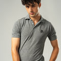 Picture of GTS-B4228 POLO SHIRT H/SLV GREY - Chenone Official - Online Shopping