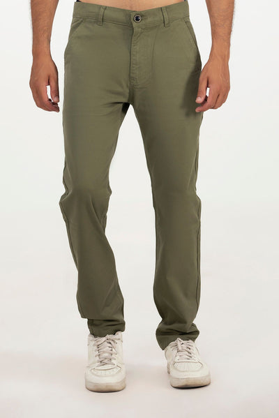 Picture of GTS-6403 CHINO TROUSER OLIVE - Chenone Official - Online Shopping