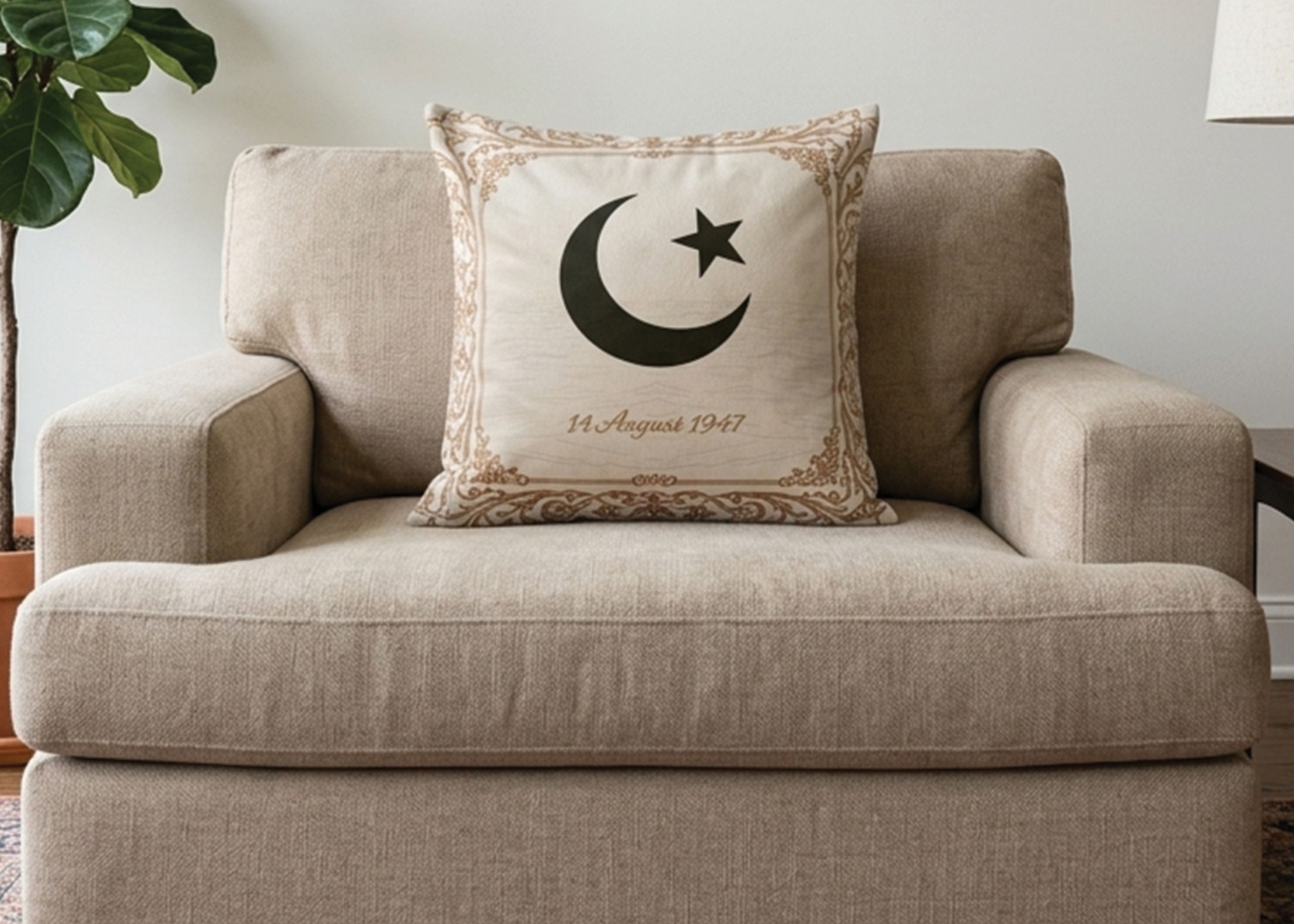 Filled Cushion 18x18" Purity| ChenOne Home