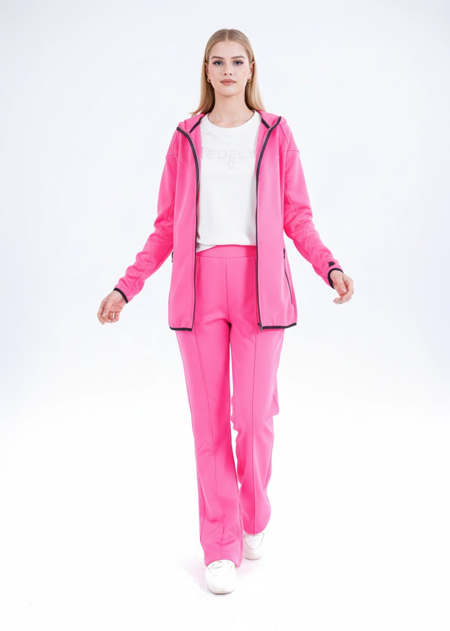 JOGGING SUIT PINK LDS-A1805